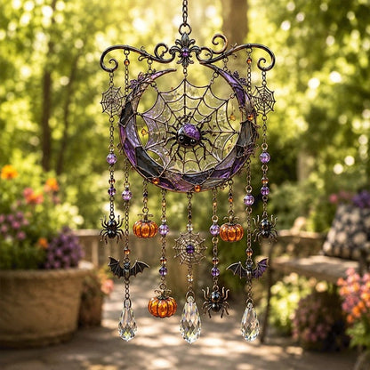 HalloweenChime - Spooky Seasonal Sun Catcher Charm Halloween Vindspel Dekor