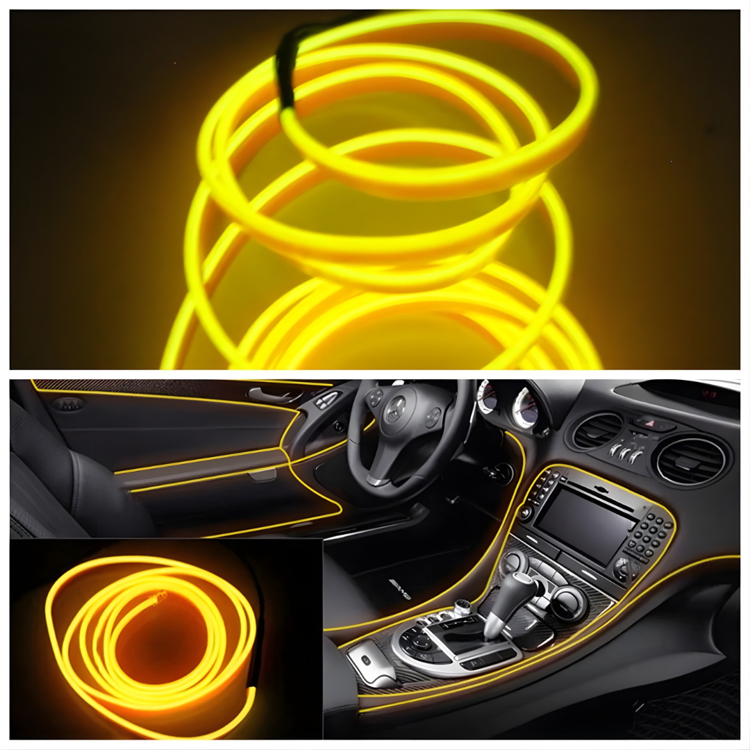 Ledsen™ LEDStrip 1+1 GRATIS: Bilens Interiör Stiliga Dekorativa LED Remsa Ljus