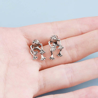 Jewelance™ FrogEarrings 1+1 GRATIS: Söta Temperament Grodörhängen