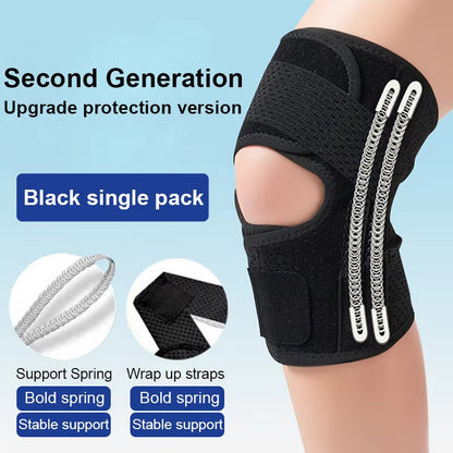 KneeGuard 1+1 GRATIS - Justerbart Knäskydd med Kompression Och Skyddssleeve