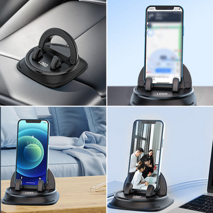 Holder360° MobileHolder: Halkfri Instrumentpanel Mobil Hållare Med 360° Rotation