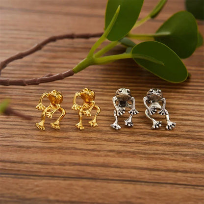 Jewelance™ FrogEarrings 1+1 GRATIS: Söta Temperament Grodörhängen