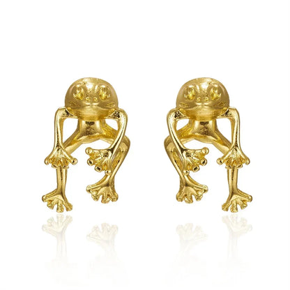 Jewelance™ FrogEarrings 1+1 GRATIS: Söta Temperament Grodörhängen